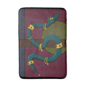 Sticker Carré Snake Badmat (Voorkant Verticaal)