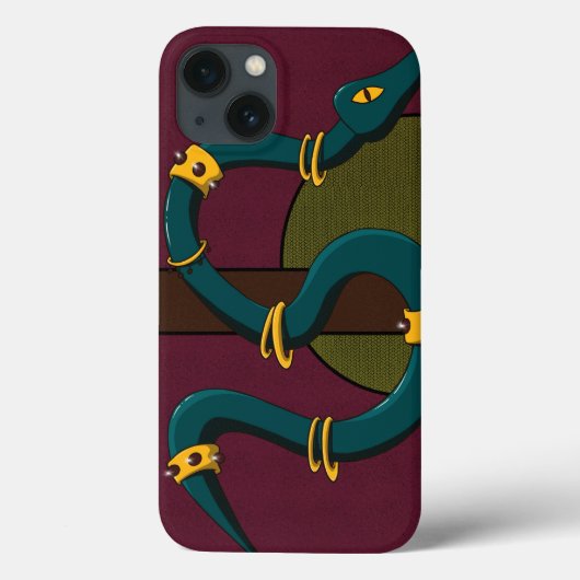 Sticker Carré Snake Case-Mate iPhone Case (Achterkant)