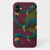 Sticker Carré Snake Case-Mate iPhone Case (Achterkant)