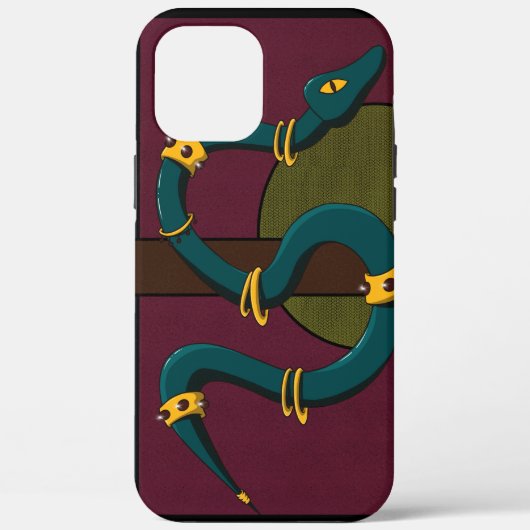 Sticker Carré Snake Case-Mate iPhone Case (Achterkant)