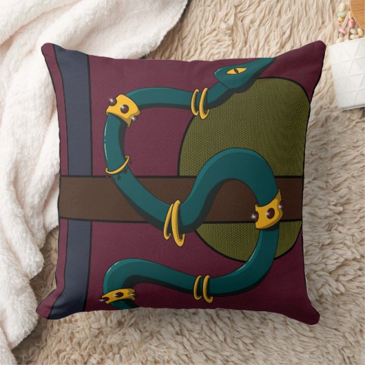 Sticker Carré Snake Kussen (Deken)