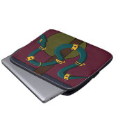 Sticker Carré Snake Laptop Sleeve (Voorkant onderkant)