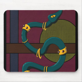 Sticker Carré Snake Muismat