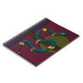 Sticker Carré Snake Notitieboek (Linkerzijde)