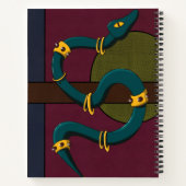 Sticker Carré Snake Notitieboek (Achterkant)
