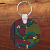 Sticker Carré Snake Sleutelhanger (Voorkant)