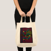 Sticker Carré Snake Tote Bag (Voorkant (product))