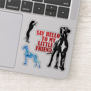 Sticker Carsticker Great Dane Collectie