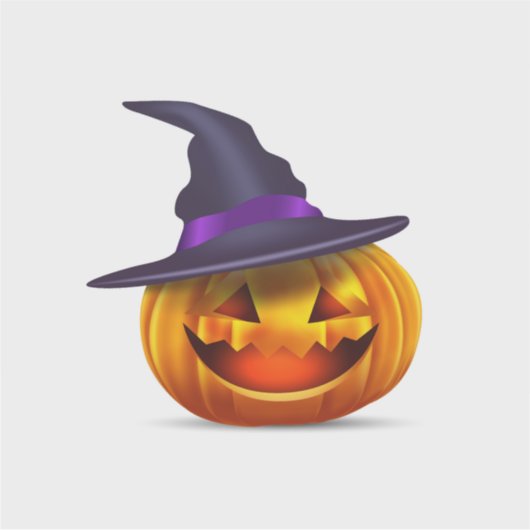 Sticker Citrouille Halloween (Voorkant)