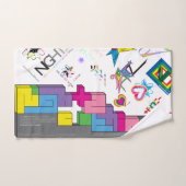 Sticker [CMYK/RNBW] handdoek (Handdoek)