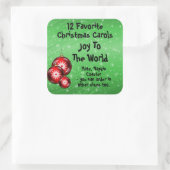 Sticker collectie 12 Favoriete karolen - 10 (Tas)