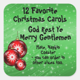 Sticker collectie 12 Favoriete karolen - 6