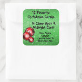 Sticker collectie 12 Favoriete karolen - 9 (Tas)