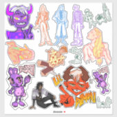 STICKER COLLECTIE 2 (Vel)