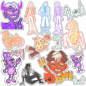 STICKER COLLECTIE 2 (Voorkant)