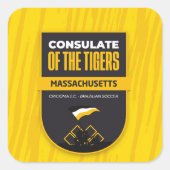 sticker Consulate of Tigers  (Voorkant)