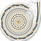 Sticker Contour ontrafelen (Voorkant)
