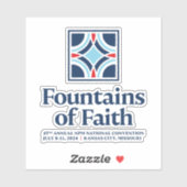 sticker Conventie 2024 (Vel)