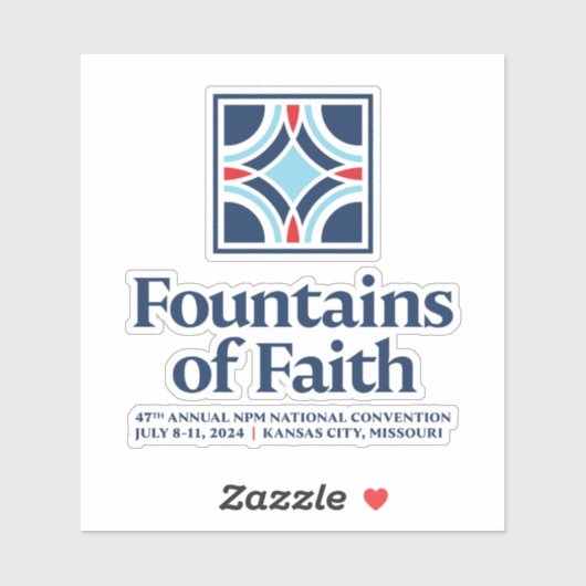 sticker Conventie 2024 (Vel)