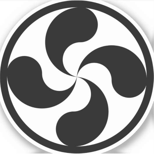 Sticker Crox Basque (Voorkant)