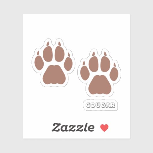 sticker custom cougar (Vel)