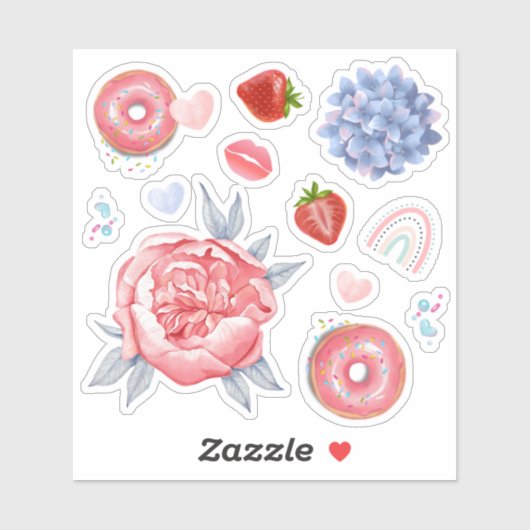 Sticker Custom gesneden vinyl. (Vel)