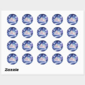 Sticker Cute Planeet Vrienden (Vel)