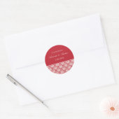 Sticker ~ Damask Stripe 2 (Envelop)