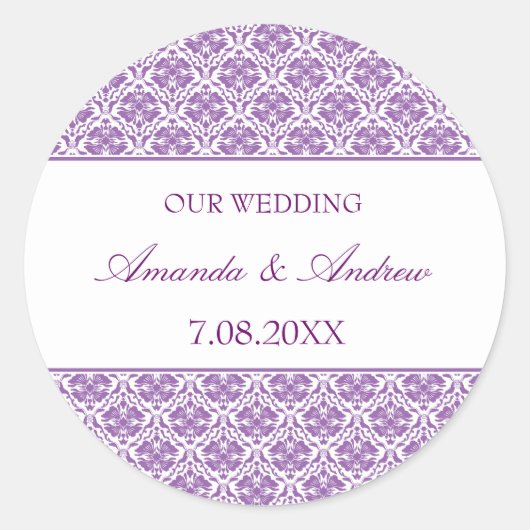 Sticker ~ Damast Stripe 12 (Voorkant)