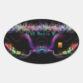 Sticker Decal Radio Logo