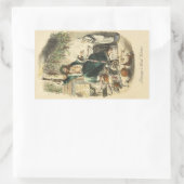 Sticker Derde bezoeker van Scrooge (Tas)