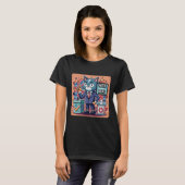 Sticker Design Trending Stem Als Een Baas Sticker T-shirt (Voorkant volledig)