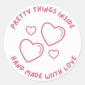 sticker " dingen binnen" (Voorkant)