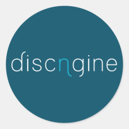 Sticker Discngine Blue