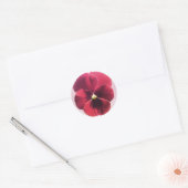 Sticker - Donkerrode strook (Envelop)