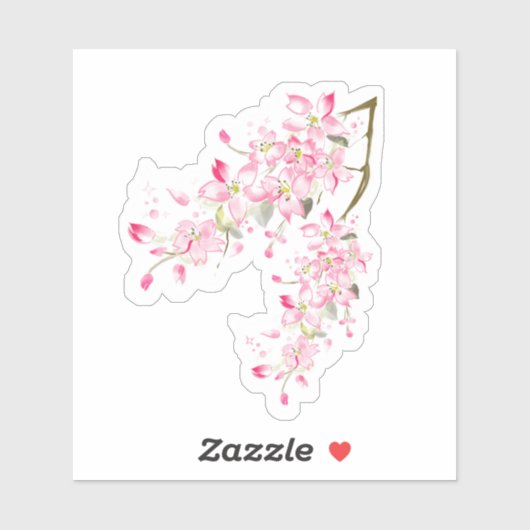 Sticker✩Doodles™ | Cherry Blossom Sticker (Vel)