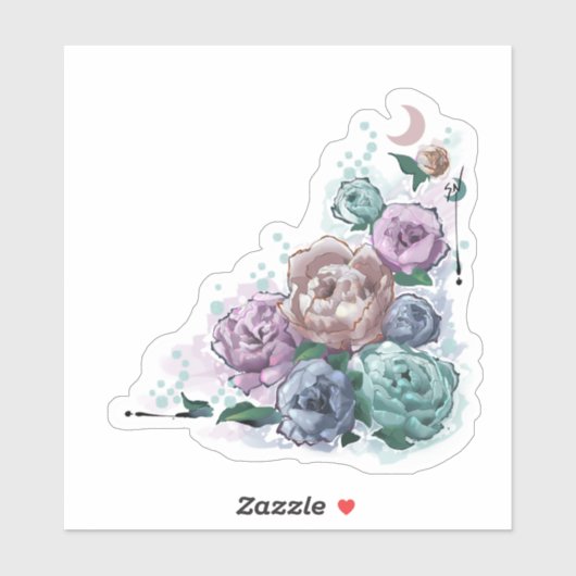 Sticker✩Doodles™ | Peony Sticker (Vel)