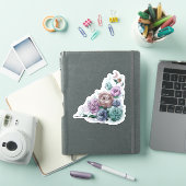 Sticker✩Doodles™ | Pioenroos Sticker (iPad Cover)