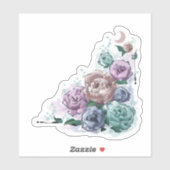 Sticker✩Doodles™ | Pioenroos Sticker (Vel)