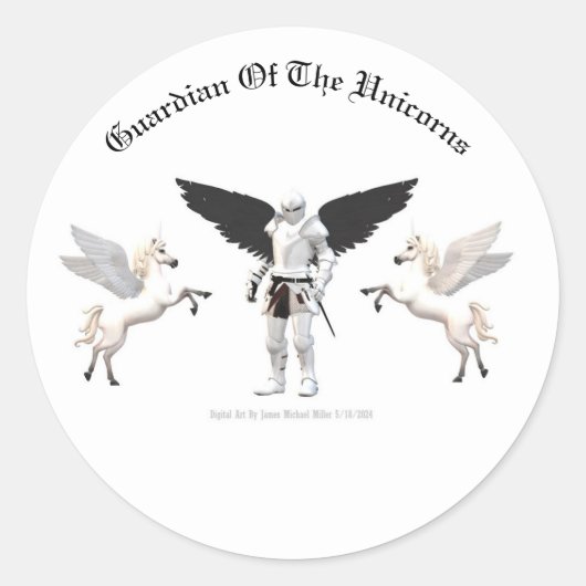 sticker droomvanger van James Michael Miller (Voorkant)