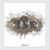 Sticker Duitse Shorthaired Pointers (Vel)