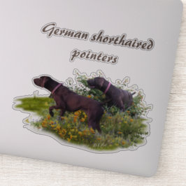Sticker Duitse Shorthaired Pointers
