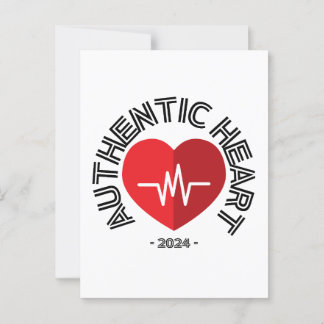 Sticker Echt Hart 2024 Briefkaart