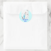 Sticker Echte Mannen spelen Golf!!! (Tas)