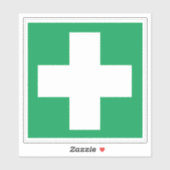 Sticker eerste steunsymbool (Vel)