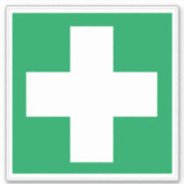 Sticker eerste steunsymbool (Voorkant)