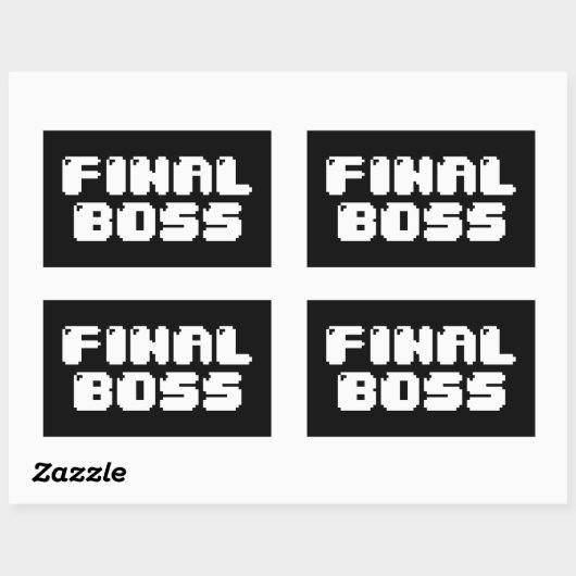 STICKER EINDBOSS RECTANGULAR (Vel)