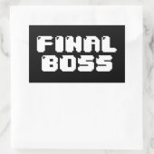 STICKER EINDBOSS RECTANGULAR (Tas)