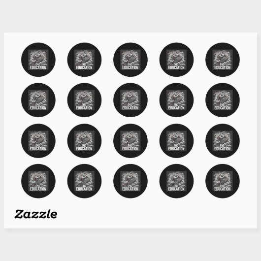 Sticker Eindonderwijs (Vel)