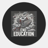 Sticker Eindonderwijs (Voorkant)